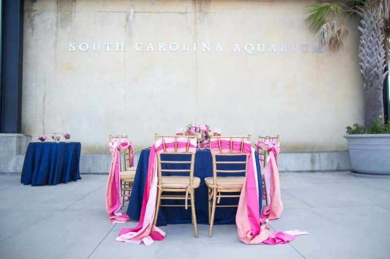 South Carolina Aquarium Wedding Inspiration