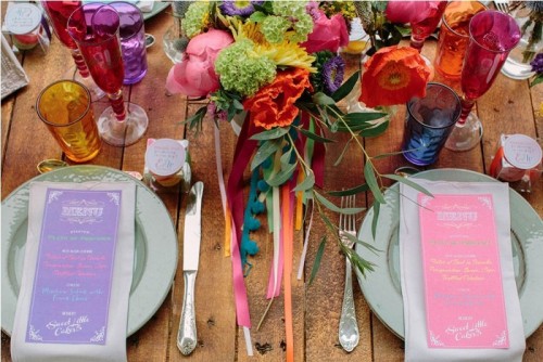South France Colorful Wedding Inspirational Shoot