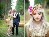 Splendid And Playful Gold Wedding Inspirational Shoot