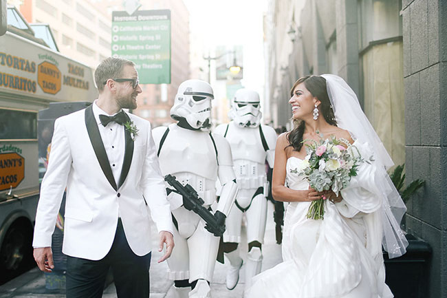 Star wars inspired wedding with an elegant sense  15