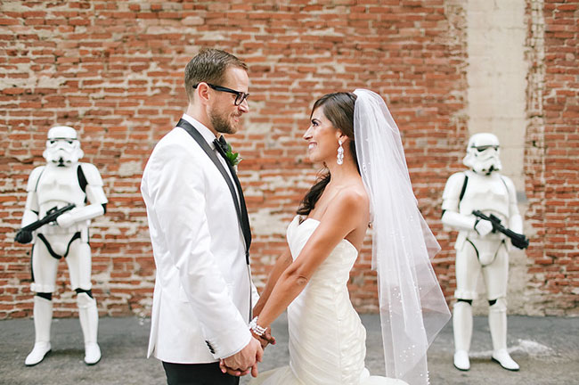 Star wars inspired wedding with an elegant sense  16