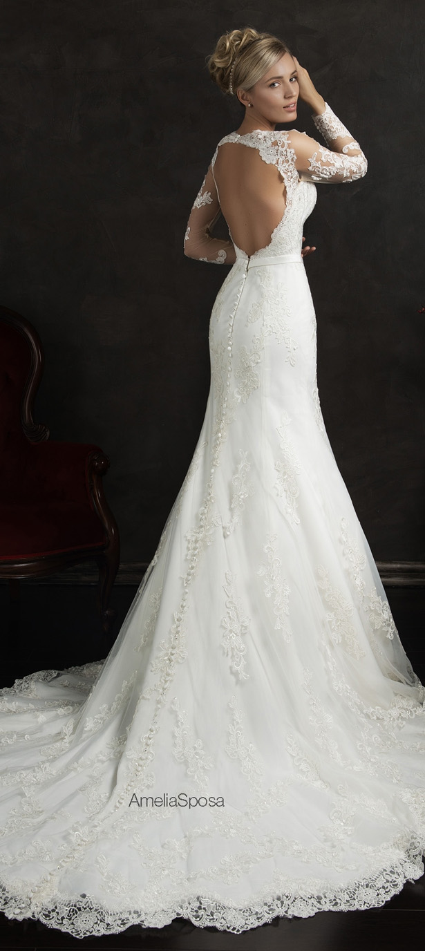 Picture Of stunning amelia sposa 2015 wedding dresses collection  15