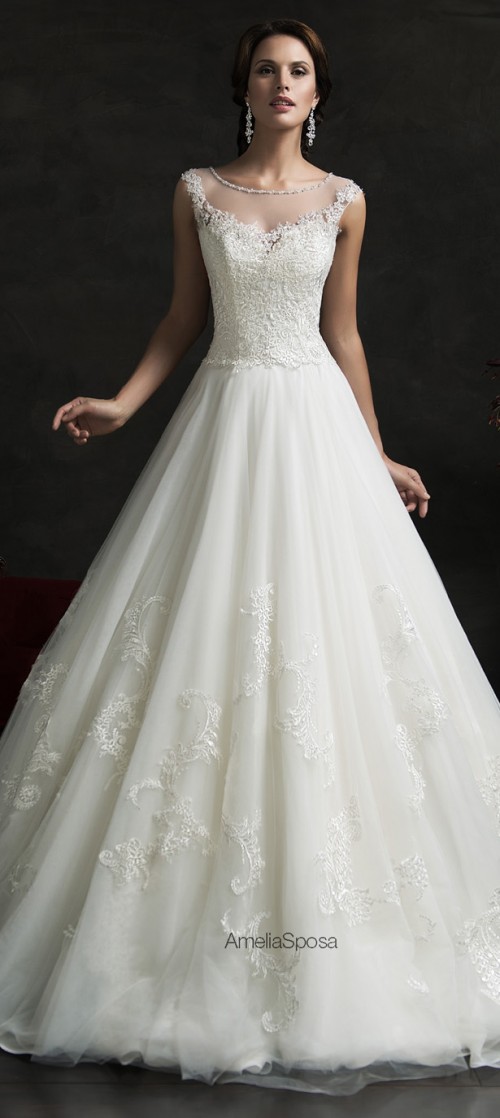 Stunning Amelia Sposa 2015 Wedding Dresses Collection