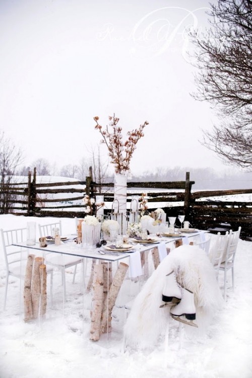 Stylish And Cozy Winter Wedding Inspiration