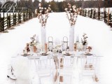 Stylish And Cozy Winter Wedding Inspiration