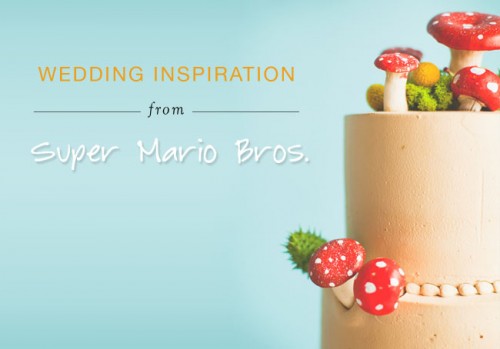 Super Mario Bros Inspired Wedding