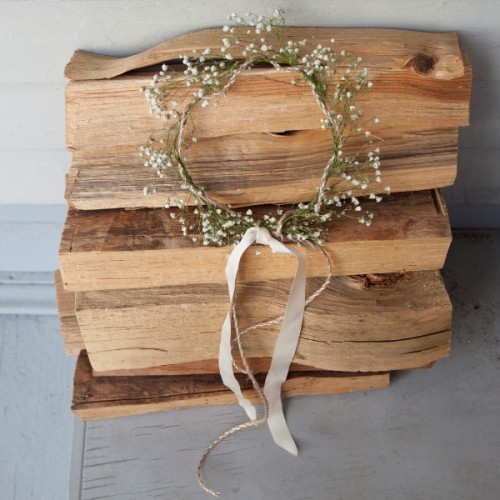 Sweet And Easy Diy Babys Breath Wreath For Your Wedding Decor