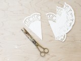 Sweet And Rustic Diy Paper Doily Bunting