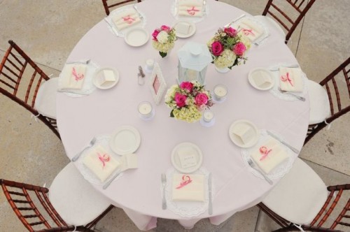 Sweet Blush Pink Vintage Wedding