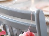 Sweet Diy Carnation Chair Garland