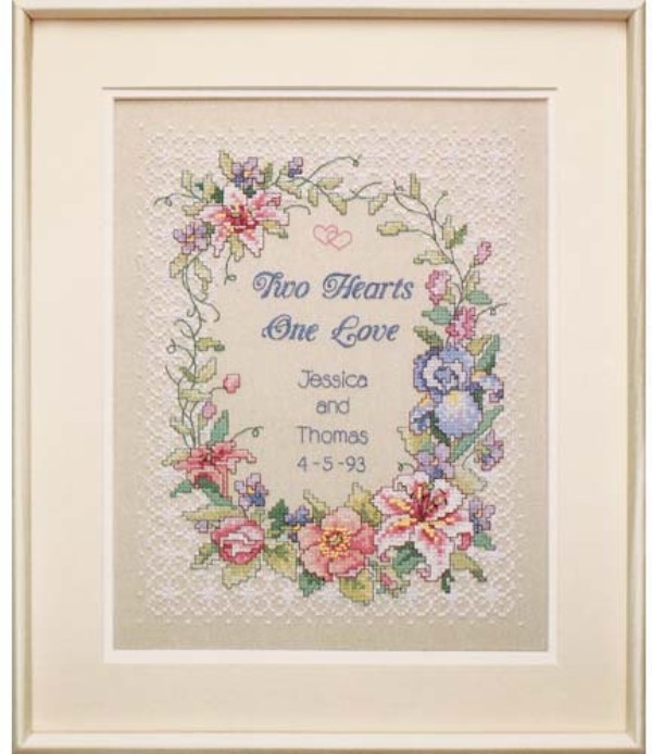 a creative vintage wedding invitation with all embroidered everything is a beautiful idea, great for those who love embroidery and are going for a vintage wedding