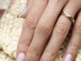 The Newest Wedding Trend The Ring Finger Nails Decor