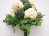 The Newest Wedding Trend Vegetable Bouquets