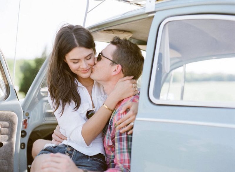 Picture Of the sweetest roadtrip engagement session  10