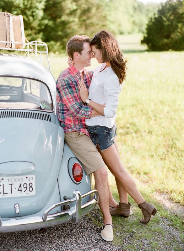 Picture Of the sweetest roadtrip engagement session  8