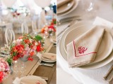 Touching Red And White 40th Anniversary Party To Get Inspired