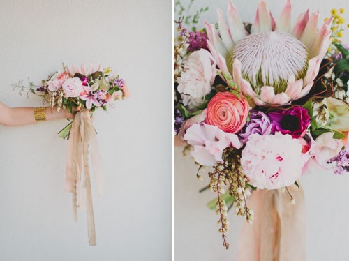 Trendy And Creative DIY King Protea Bouquet