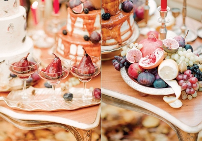 Picture Of trendy marsala fall wedding inspiration  18