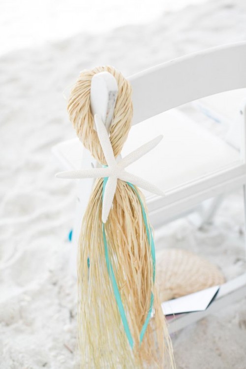 Turquoise And Pink Beach Wedding In Florida