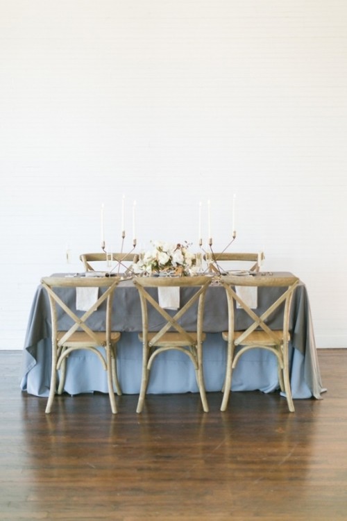 Ultra Modern Wedding Inspiration With Gray And Gold