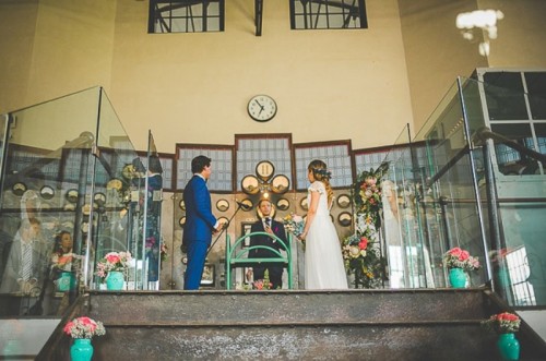 Unique Wedding At An Old Power Station In Spain