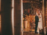 Unusual Indoor Forest Wedding Shoot