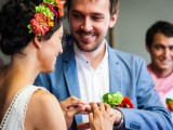 Vibrant And Romantic Handmade Garden Party Wedding