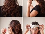 Vintage Diy Bridal Hair Tutorial