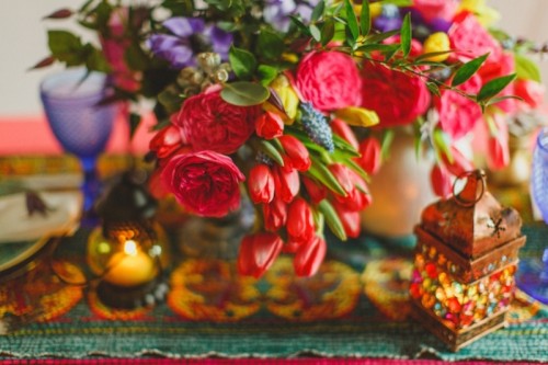 Vivid And Colorful Frida Kahlo Inspired Wedding Shoot