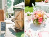 Vivid And Fun Garden Party Bridal Shower