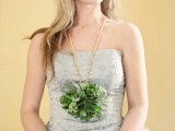 Whimsical And Non Traditional Bridal Shoot With Wearable Floral Art