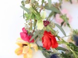 Whimsical Diy Geometric Floral Pendants For Your Wedding Decor