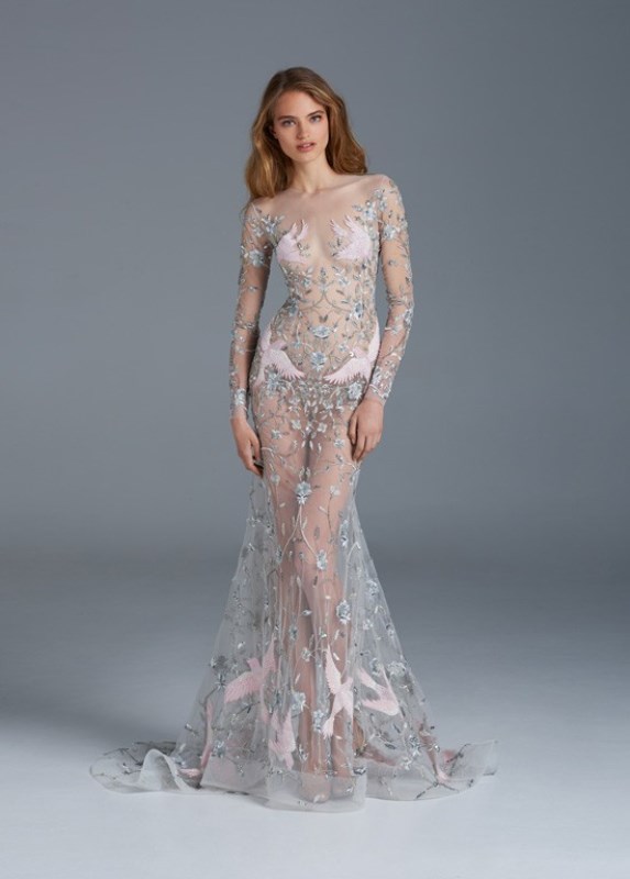 Picture Of whimsical paolo sebastian the nightingale wedding dresses collection  6