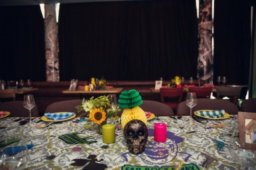 Whimsy And Fun Day Of The Dead Wedding