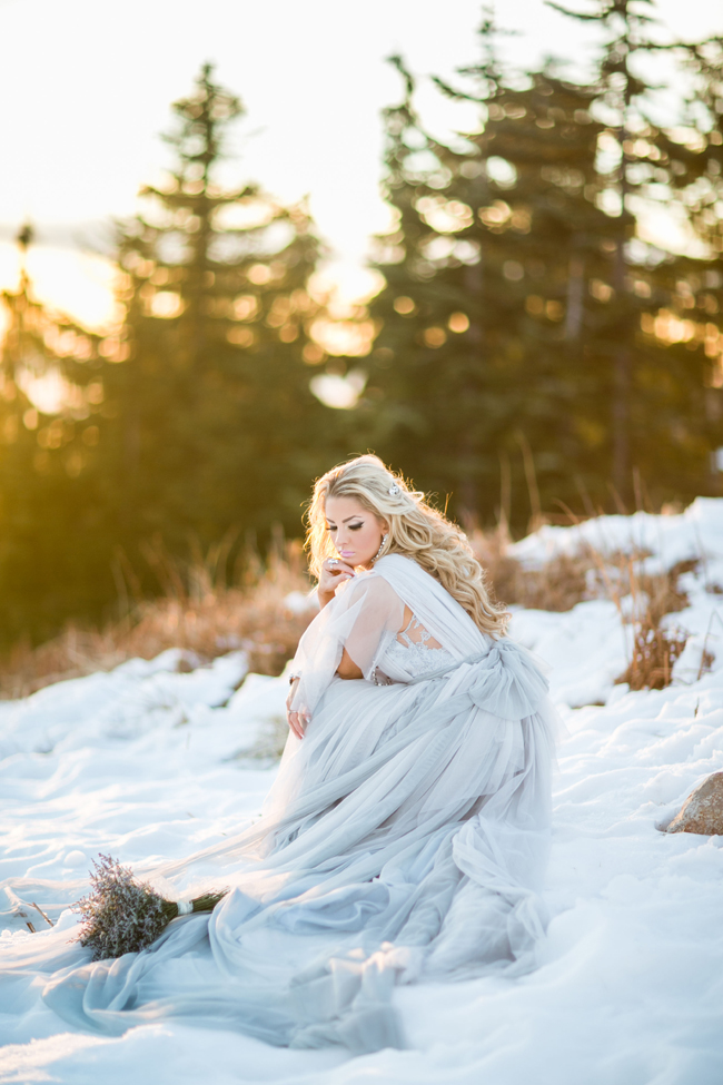 Picture Of whimsy and romantic cinderella bridal shoot  13