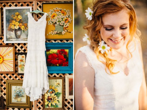 Whimsy California Morning Wedding In Lively Colors