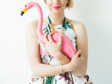 Whimsy Fiery Flamingo Bridal Shower