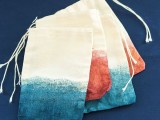 Wonderful Dip Dyed Treat Or Favor Bags