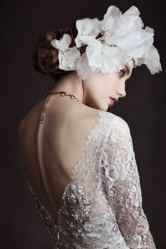 сaptivating and ethereal claire pettibone 2015 bridal collection  1