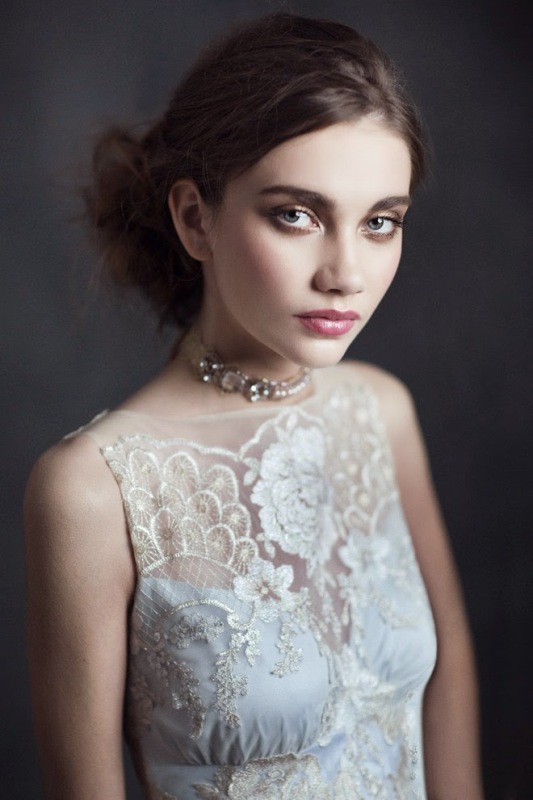 сaptivating and ethereal claire pettibone 2015 bridal collection  15