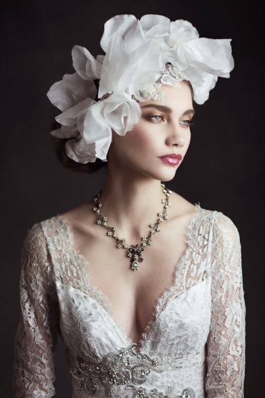 сaptivating and ethereal claire pettibone 2015 bridal collection  3