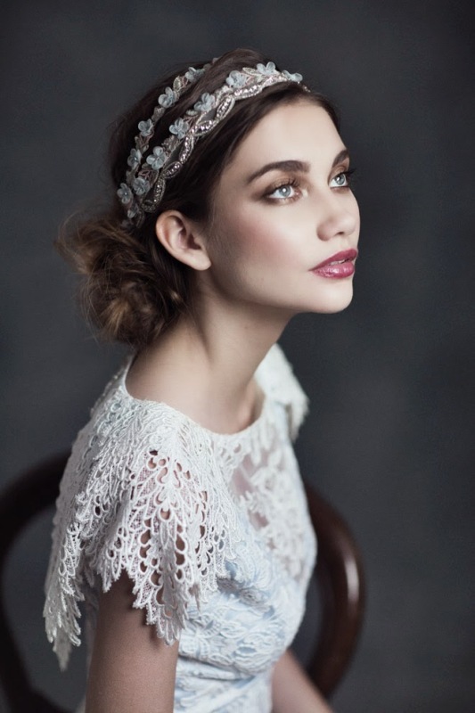 сaptivating and ethereal claire pettibone 2015 bridal collection  34